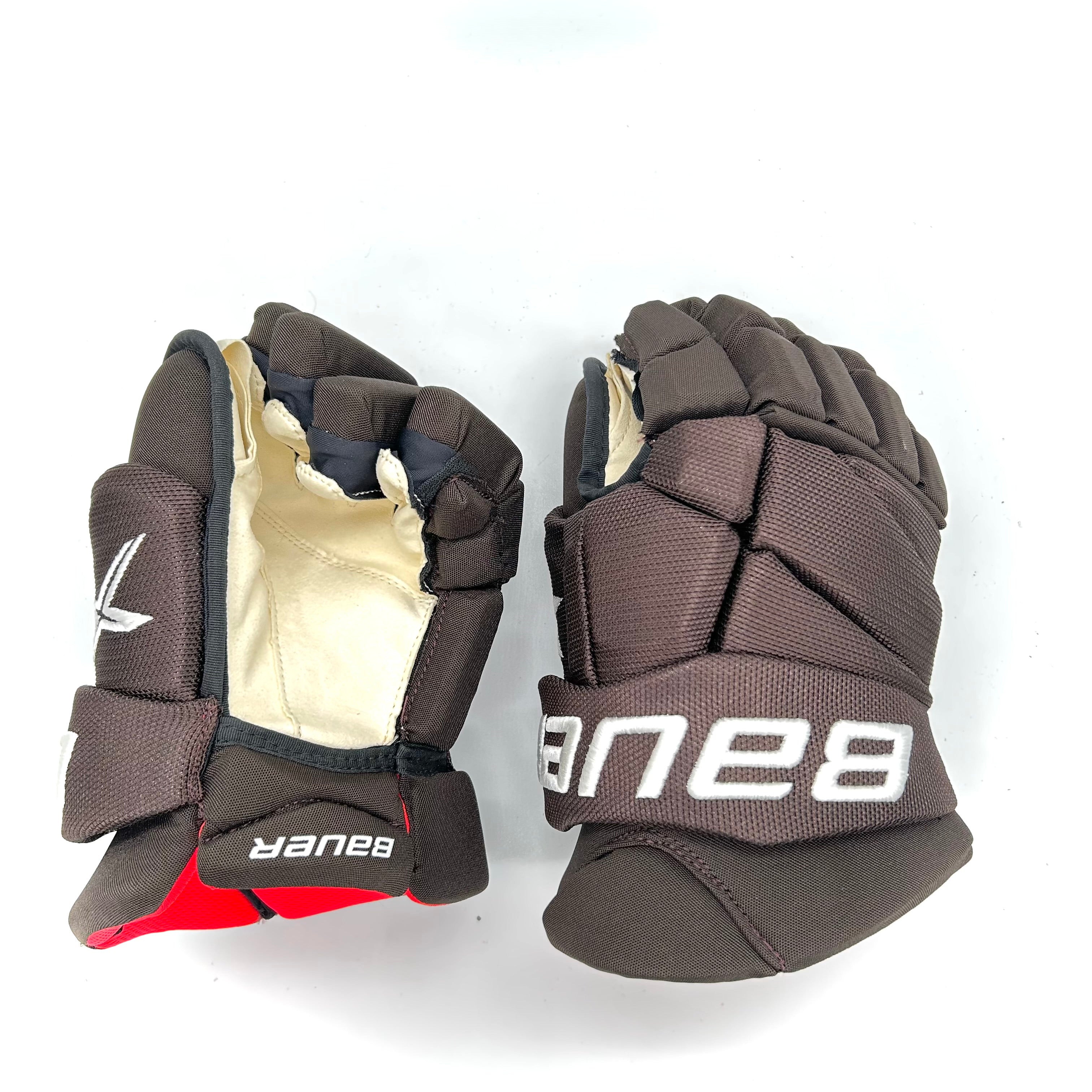 Bauer Vapor 2X Pro – Gants de hockey Pro Stock (marron)